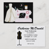 ファッション/シーメストレスカード – SRF 名刺 (正面/裏面)