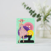 ファッション/シーメストレスカード – SRF 名刺 (スタンド正面)