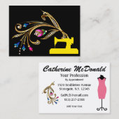 ファッション/シーメストレスカード – SRF 名刺 (正面/裏面)