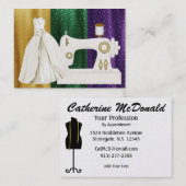 ファッション/シーメストレスカード – SRF 名刺 (正面/裏面)