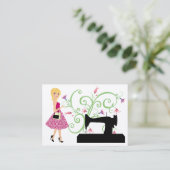 ファッション/シーメストレスカード – SRF 名刺 (スタンド正面)