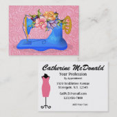 ファッション/シーメストレスビジネスカード – SRF 名刺 (正面/裏面)