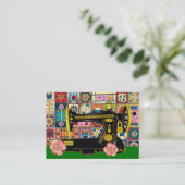 ファッション/シーメストレスビジネスカード – SRF 名刺 (スタンド正面)