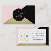 ファッション・スタイリストのブロガー名刺Glam 名刺 (正面/裏面)