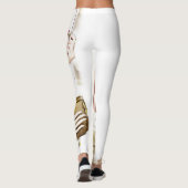 ファッション:スタイリッシュコンテンポラリーポートレート。 レギンス (裏面)