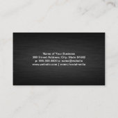 ファッション |テクスチャの背景 名刺 (裏面)