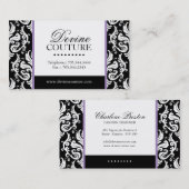 ファッション・デザイナーの名刺 名刺 (正面/裏面)