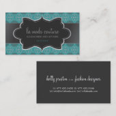 ファッション・デザイナーの名刺 名刺 (正面/裏面)