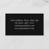 ファッション・デザイナーの指揮台モデルスタイリストショー 名刺