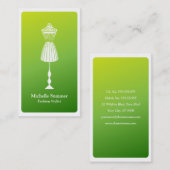 ファッション・デザイナーのDressformの名刺 名刺 (正面/裏面)