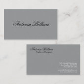 ファッション・デザイナー-名刺 名刺 (正面/裏面)