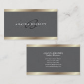 ファッション・デザイナー-名刺 名刺 (正面/裏面)