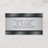 ファッション・デザイナー-名刺 名刺 (裏面)