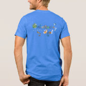 ファッション: トライブレンドＴシャツ (裏面)