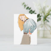 ファッション ポストカード (スタンド正面)