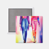 ファッション マグネット (正面/裏面)