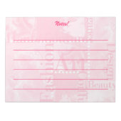 ファッション – メモ帳 (正面)