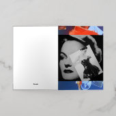 ファッション，モード，作成，デザイン，ギフト，グリーティングカード 箔グリーティングカード (外側レイダウン)