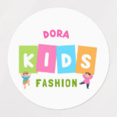 ファッション ラベル (デザイン1)