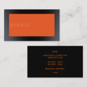 ファッション 名刺 (正面/裏面)