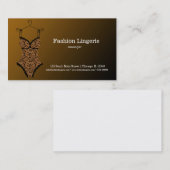 ファッション 名刺 (正面/裏面)