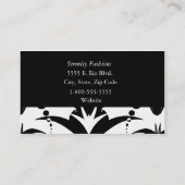 ファッション 名刺 (裏面)