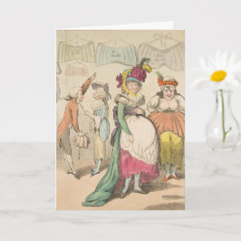 ファッション – 折り畳みグリーティングカード カード