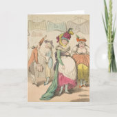 ファッション - 折り紙のグリーティングカード カード (正面)