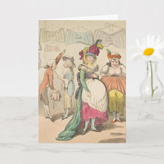 ファッション - 折り紙のグリーティングカード カード (小さな植物)