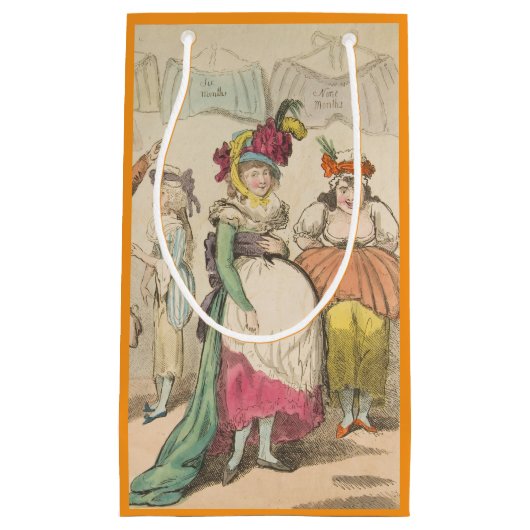 ファッション-抱き枕 スモールペーパーバッグ (正面)