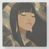 ファッション-ESQE # 5 ストーンコースター (正面)