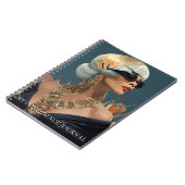 ファッション- ESQUE #1自信JOURNAL ノートブック (左側)