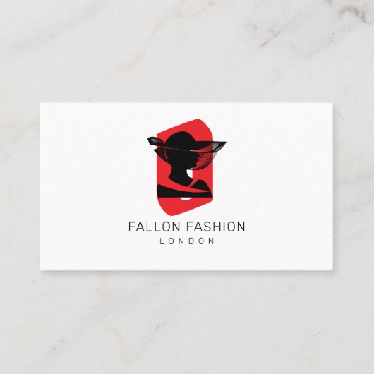 ファッション、Seamstress、Reverage裁縫ショップ 名刺 (正面)