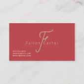 ファッション、Seamstress、Reverage裁縫ショップ 名刺 (裏面)