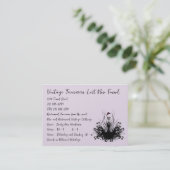 ファッションDiva – 花つき 名刺 (スタンド正面)