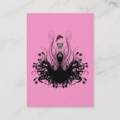 ファッションDiva – 花つき 名刺 (裏面)