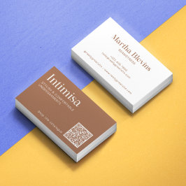 ファッションQRコード 名刺