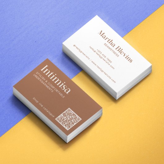 ファッションQRコード 名刺