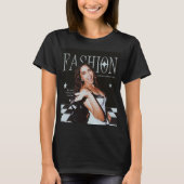 ファッションTシャツ (Sharvari) Tシャツ (正面)