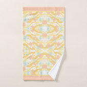 ファッシ絵を描ャルなスプラッシュバスタオルセット バスタオルセット (ハンドタオル)