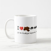 ファッジの目Nuh コーヒーマグカップ (左)