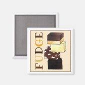 ファッジスタック菓子菓子 マグネット (正面/裏面)