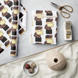 ファッジスタック菓子菓子 ラッピングペーパー