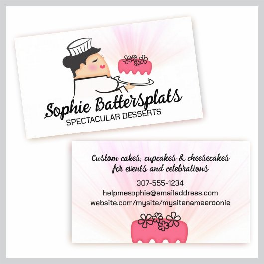 ファットウーマンベイカーすりケーキベーキングベーカリー