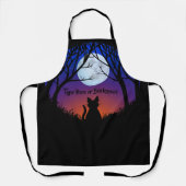 ファットキャットエプロン猫好きアートエプロン エプロン (正面)