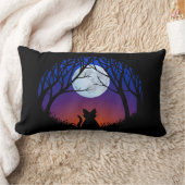 ファットキャットピローおもしろい猫好きギフトとデコール ランバークッション (ブランケット)