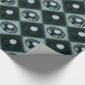 ファットキャットラッピング紙かわいいキャットクリスマス紙 ラッピングペーパー (コーナー)