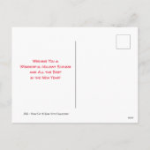 ファットキャット&フレンズホリディポストカード シーズンポストカード (裏面)