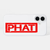 ファットスタンプ iPhone 16ケース (裏面横)