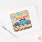 ファットトニーのスピードショップ スクエアシール (封筒)